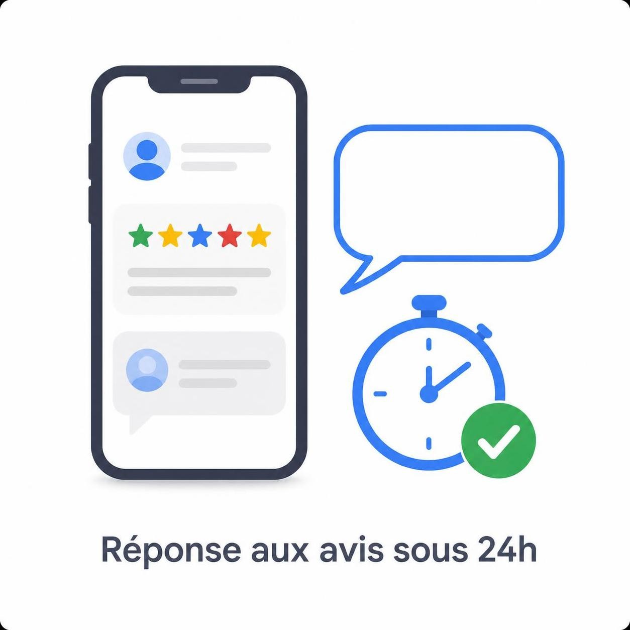 Réponse aux avis sous 24h